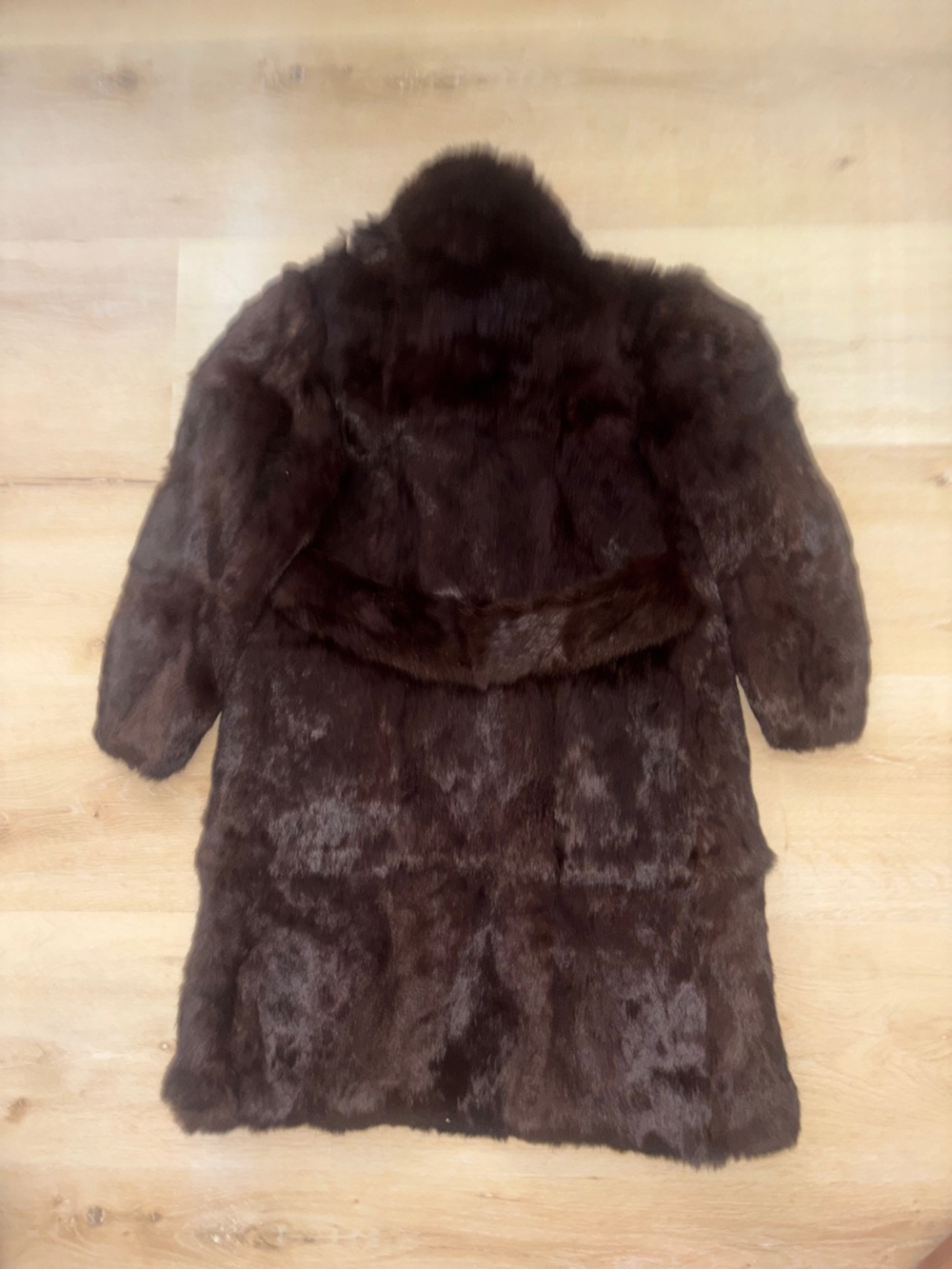 Princess Caravelle Authentic Rabbit Fur Coat - Picture 4 of 12